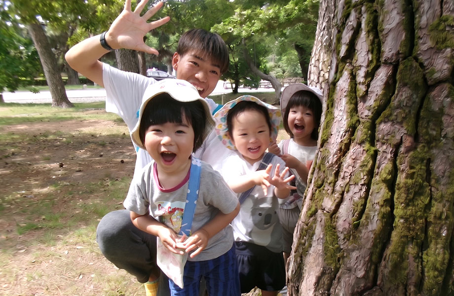 自然との触れ合い